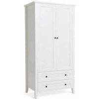 Habitat Kingham 2 Door 2 Drawer Wardrobe Ivory Elegant and Spacious Storage
