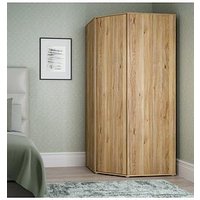 Very Home Lisson Corner Wardrobe - New Oak  - Fsc&Reg; Certified