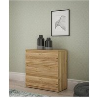 Very Home Lisson Chest Of 3 Drawers - New Oak - Fsc&Reg; Certified