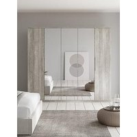 Very Home Prague 5 Door Mirrored Wardrobe - Fsc&Reg; Certified