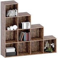 Vida Designs Durham 10 Cube Staircase Storage Unit