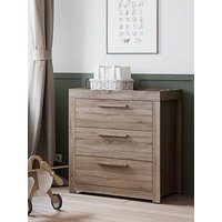 Little Acorns Ellesmere Dresser - Removable Top Truffle Oak