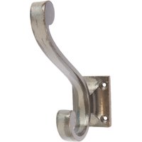 35mm x 105mm Raw Square Back Hat & Coat Hook