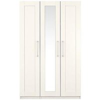 One Call Frodsham Part Assembled 3 Door Wardrobe