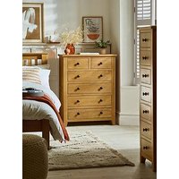 Julian Bowen Marlborough Ready Assembled 4 + 2 Drawer Chest
