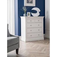 Julian Bowen Clermont Ready Assembled 3 + 2 Drawer Chest