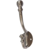 35mm x 135mm Raw Ball End Hat & Coat Hook