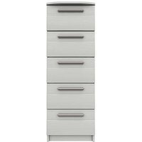One Call Taylor Ready Assembled 5 Drawer Tall Boy