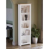 Vida Designs Arlington 5 Tier Bookcase - White