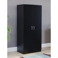 Vida Designs Riano 2 Door Wardrobe - Black