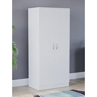 Vida Designs Riano 2 Door Wardrobe - White