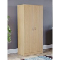 Vida Designs Riano 2 Door Wardrobe - Pine Effect