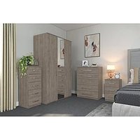One Call Reagon Ready Assembled 5 Drawer Tall Boy