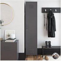Dorel Home Bradford Single Metal Storage Cabinet