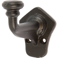40mm x 70mm Black Flat Top Larder Hook