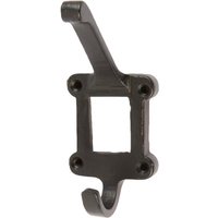 50mm x 110mm Black Window Back Label Holder Hat & Coat Hook