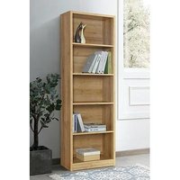 Very Home Metro Tall Wide Bookcase - Oak- Fsc&Reg; Certified