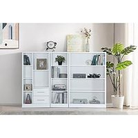 Very Home New Metro 3 Piece Storage Bookcase Package - White - Fsc&Reg; Certified