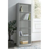Very Home Metro Tall Wide Bookcase - Grey - Fsc&Reg; Certified