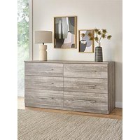 Very Home Prague 6 Drawer Chest