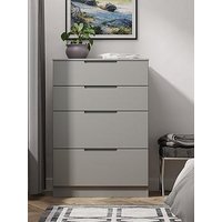 Swift Florence Ready Assembled Deep 4 Drawer Chest