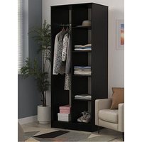 Swift Cube Ready Assembled Open Shelf Unit - Black - Fsc&Reg; Certified