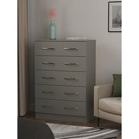 Swift Elton Ready Assembled 5 Drawer Chest - Fsc&Reg; Certified