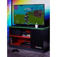 X Rocker Carbon-Tek Tv Media Unit With Neo Fibre Led Lights
