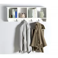 GFW Kempton White Wall Rack