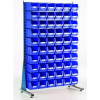 Machine Mart Xtra Topstore MSS1.5 Spacemaster TC Single Sided Bin Kit 60 x TC3 Blue 011516C