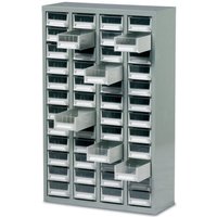 Machine Mart Xtra Barton Topdrawer Cabinet - 48 Drawers without Doors