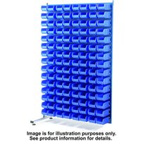 Machine Mart Xtra Topstore MSA1.5 Spacemaster TC Single Sided Bin Kit Adda 60 x TC3 Blue 011517C