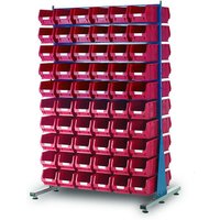 Barton Storage Topstore MDS1.5 Spacemaster TC Double Sided Bin Kit 120 x TC3 Red 011526B