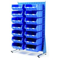 Barton Storage Topstore MSS1.5 Spacemaster TC Single Sided Bin Kit 14 x TC6 Blue 011522C
