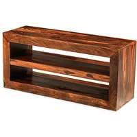 Archers Santa Clara Acacia Wooden TV Cabinet Assembled
