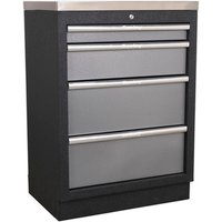 Sealey Sealey APMS51 Modular 4 Drawer Floor Cabinet 680mm