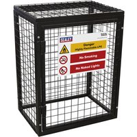 Sealey Sealey GCSC219 Gas Cylinder Safety Cage - 2x 19kg