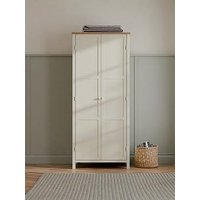 Julian Bowen Coxmoor Wardrobe - Contains Solid Oak