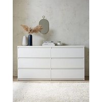 Very Home Lisson 6 Drawer Chest - White - Fsc&Reg; Certified
