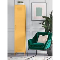 Dorel Home Single Metal Locker Storage Cabinet
