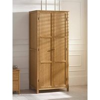 Julian Bowen Coxmoor 2 Door Wardrobe - Contains Solid Oak