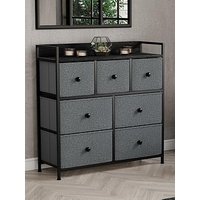 Vida Designs Chorley 7 Drawer Fabric Chest