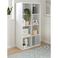 Very Home Metro 8 Shelf Unit - White - Fsc&Reg; Certified