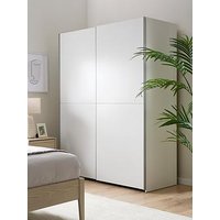 Very Home Houston 150 Cm 2 Sliding Door Wardrobe - White