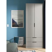Swift Fara Ready Assembled Double Wardrobe With 2 Drawers