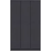 Seconique Malvern Grey 3 Door Triple Wardrobe