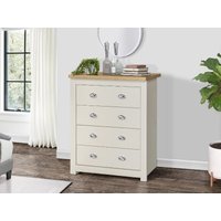 Birlea Highgate 4 Drawer Chest Highgate Cream Drawer Chest