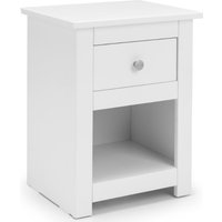 Julian Bowen Radley Bedside Surf White Bedside Chest