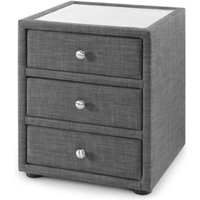 Julian Bowen Sorrento 3 Drawer Bedside Bedside Chest
