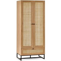 Julian Bowen Padstow Wardrobe Oak Wardrobe